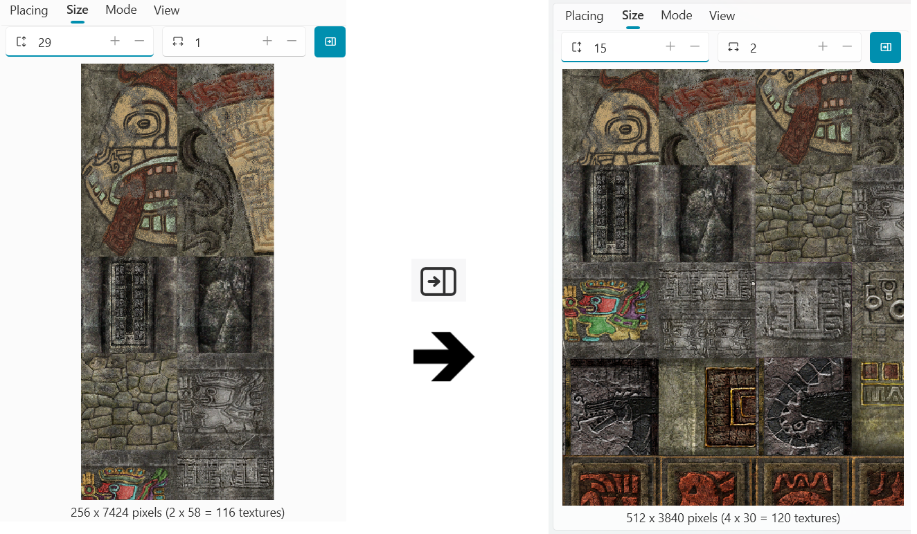 TextureRearanging