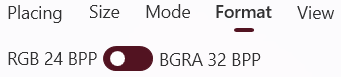 Format Tab